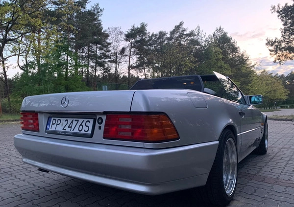 Mercedes-Benz SL cena 179000 przebieg: 32500, rok produkcji 1991 z Ujście małe 211